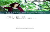WITH LINDSAY ADLER - LIBOR KRSEKliborkrsek.com/mvep/LindsayAdler_The_Dos_Donts_Posing.pdf · 2016. 11. 1. · WITH LINDSAY ADLER THE DO’S AND DON’TS OF POSING. CHAPTER SUBTITLE
