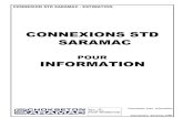 CONNEXIONS STD SARAMAC · 2017. 6. 6. · CONNEXIONS STD SARAMAC POUR INFORMATION.DWG. REV: Connexions Saramac. Connexions pour Information. 0. POUR INFORMATION. CONNEXION STD SARAMAC