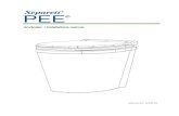 Användar- / Installations-manual · 2019. 5. 17. · 5 Teknisk information Material: ABS, PP, rostfritt stål Vikt: 4,3 kg Maxvikt för användare: 120 kg Mått (cm): Toalettens