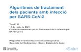 Algoritmes de tractament dels pacients amb infecció per SARS … · 2020. 12. 10. · Pneumònia sense signes de gravetat ni risc de vulnerabilitat amb diagnòstic etiològic positiu