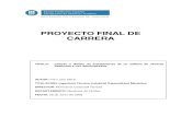 PROYECTO FINAL DE CARRERA · 2020. 4. 22. · II.- ANEXO DE TABLAS GENERALES III.- ANEXO PROTECCION CONTRA INCENDIOS - Tablas de resultados del EPANET 2.0 IV.- ANEXO DE CLIMATIZACION