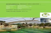 ENVIRONMENTAL PRODUCT DECLARATION - Taiyo Europe · 2020. 6. 15. · Umwelt Produktdeklaration Name des Herstellers – Name des Produkts ENVIRONMENTAL PRODUCT DECLARATION as per