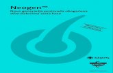 Neogen™ · 2018. 12. 5. · Neogen™ Istraživanja provedena korištenjem Neogen™ proizvoda: • Obnova vlakana kose Slika kroz elektronski mikroskop pokazuje poboljšanje strukture