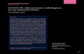 COVID-19. Alteraciones radiológicas en las distintas fases.neumologiaysalud.es/descargas/R13/R132-5.pdf · 2020. 10. 30. · 38 COVID-19. Alteraciones radiológicas en las distintas