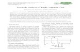 Dynamic Analysis of Lathe Machine Toolarticle.scimechanicalengineering.com/pdf/ajme-4-7-10.pdf2010/04/07  · dynamical equations of the motion, kinetic energy, dynamic analysis of