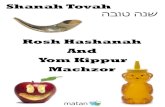 Rosh Hashanah And Yom Kippur Machzor · 2016. 9. 27. · Yom Kippur Machzor הבוט ... Kids Machzor Author: Orlee Krass Created Date: 9/21/2016 7:03:34 PM ...