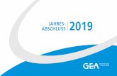 JAHRES 2019 - GEA engineering for a better world...• GEA Westfalia Separator Group GmbH, Oelde, Vorsitzender des Aufsichtsrats (seit 27. Februar 2020) b) • Hoberg & Driesch GmbH,