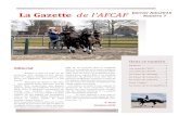 La Gazette de l AFCAF Janvier Juin2016 Numéro 7frisons.perche.free.fr/images/N°7 Janvier Juin 2016.pdf · La Gazette de l’AFCAF Editorial sible de les accepter dans le studbook
