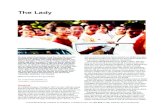 The lady:Det vita bandet 5.qxdsli.se/shareroot/33/image/The lady.pdf · SFI.SE/FILMISKOLAN Handling En idyllisk morgon i Rangoon 1947 tar den tvååriga Aung San Suu Kyi farväl av