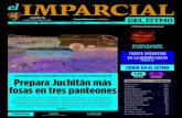 Cavan fosas en tres · 2021. 1. 28. · JUCHITÁN DEL ISTMO 03 JUEVES 28 de enero de 2021, Salina Cruz, Oax. Cavan fosas en tresPOR INCREMENTO DE DEFUNCIONES panteones de Juchitán