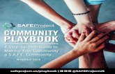 S AF EProject 2019. 12. 16.آ  S.A.F.E. Community Playbook | 1 Dear Community Leaders, The human and