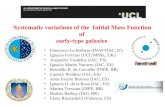 Systematic variations of the Initial Mass Function of early …Systematic variations of the Initial Mass Function of early-type galaxies • Francesco La Barbera (INAF/OAC, IT) •