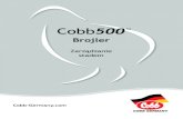 Der Cobb 500 Broiler - Nestlingnestling.pl/uploads/katalogi/cobb500_zarzadzenie_stadem.pdfCobb 500 Broiler Management Booklet - 1 - Brojler Cobb 500 Brojler Cobb 500 - ˘ ˇ ˆ ˝ˆ