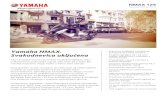Yamaha NMAX. Svakodnevica uključena · 2017. 3. 13. · NMAX 125 Yamaha NMAX. Svakodnevica uključena Ako se vozite novim sportskim modelom NMAX, vaša svakodnevna putovanja u grad