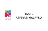 TN50 ASPIRASI MALAYSIA · 2020. 3. 14. · Maklumat Am TN50.pptx 2 2021-2050 TRANSFORMASI NASIONAL 2050 ... 1991-2020 WAWASAN 2020 “Menjadi negara maju mengikut acuan sendiri”