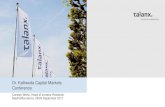 Dr. Kalliwoda Capital Markets Conference...Dr. Kalliwoda Capital Markets Conference, Madrid/Barcelona, 28/29 September 2017 Distribution through various external channels as well as