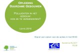 OPLEIDING DUURZAME GEBOUWEN - Bruxelles ......voor Interventie bij Binnenhuisvervuiling Samenvatting van de resultaten en voorstelling van een chemische verontreinigingsindex 2 Plan