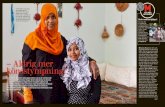 Aldrig mer könsstympning! · 2018. 2. 20. · M 110 magasin Nr 10 2012 111 M magasin Nr 10 2012 – Aldrig mer könsstympning! Asha Hassen glömmer aldrig dagen då hon var sju år