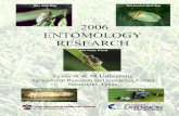 2006 ENTOMOLOGY RESEARCH Annual... · 2008. 2. 1. · Dupont Crop Protection Seed Treatments, Granulars, and Water Surface Applications for Rice Water Weevil Control Agronomic and