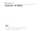 OPTICAL DISC ARCHIVE FILE MANAGER2 ODS-FM2 · 2021. 1. 28. · 이 절에서는 ODS-FM2을 사용하여 광학 디스크 보 관 시스템을 작동하기 위해 제어 PC에 ODS-FM2