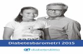 Diabetesbarometri 2015Diabetesbarometri 2015 3Sisältö 1Esipuhe 4 2Diabetesbarometrin toteutus 5 3 Diabetesta sairastavien määrä ja verensokeria alentavien lääkkeiden käyttö