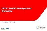 i-P2P: Vendor Management OverviewS(fjmgcb1puikru22npkx4evng... · 2021. 1. 13. · •Pemenuhan aturan perusahaan (PTK 007 Rev 2, SK 034 dan SK 051 Rev 1) •Jika terjadi perubahan