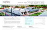 FOR SALE: PONCE DEVELOPMENT SITE · 2020. 9. 15. · Ponce de Leon Boulevard (“the Property”), a ±0.46 AC (±20,035 SF) mixed-use development opportunity located in desirable