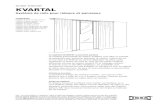 système de rails pour rideaux et panneaux...KVARTAL fixation murale 14.5 cm 801.646.86 2€/pce4 pces KVARTAL baguettes de finition 60 4,99€cm300.793.70 /pce6 pces KVARTAL tirette