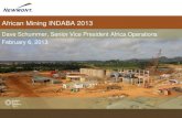 African Mining INDABA 2013 · 2019. 10. 31. · Newmont Mining Corporation | African Mining INDABA 2013 | 12 February 6, 2013 For Every $1.00 Generated by Newmont in Ghana, $3.20