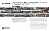 L’évolution des commerces à Paris - apur.org · Inventaire des commerces 2011 et évolutions 2007-2011 Le recensement des commerces parisiens a été réalisé en avril 2011 à