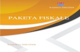 PAKETA FISKALE - Shkodër€¦ · PAKETA FISKALE BASHKIA E SHKODRËS (e përditësuar) “Për një qeverisje vendore që synon të rrisë kapacitetet fiskale dhe administrative për