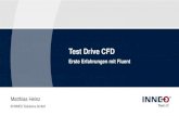 Test Drive CFD · 2019. 11. 8. · CFD-Analyse –grundsätzliche Vorgehensweise Aufgabenstellung erfassen und Preprozessing: [SpaceClaim & ANSYS- oder Fluent-Meshing] 1. Ziel der