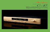 STEREO PHONO AMPLIFIER - AccuphaseAMP. (14/20dB) RIAA EQUALIZER NETWORK RIAA EQUALIZER NETWORK LINE BALANCED 1 2 3 － ＋ OUTPUTS LOAD IMPEDANCE BALANCED CONNECTION INPUT & MC/MM