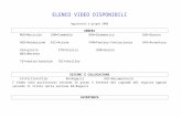 ELENCO VIDEO DISPONIBILIold.comune.piossasco.to.it/servizi/elenco video Agosto... · Web view18325 Amarcord Fellini, Federico FI COM FEL 1 DVD (Vincitore di 1 Oscar) 18510 Amici miei