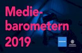 Mediebarometern 2019: webbinarium 2020-05-29 · 2020. 5. 29. · Bok (totalt) Tryckt bok Ljudbok E-bok Tidskrift ( totalt) Digital tidskrift Tryckt tidskrift MEDIEDAGEN: Daglig räckvidd,