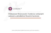 Průkaznost financování: Evidence veřejných a předběžná ... · Průkaznost financování: Evidence veřejných zakázek a předběžná finanční kontrola Evidence veřejných