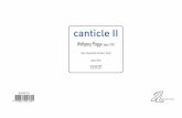canticle II - 2L - the Nordic Sound · 2012. 4. 23. · Canticle II er skrevet av en norsk komponist for den svenske cellisten Torleif Thedeen, mens den svenske komponisten Christian