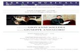 SERATE MUSICALI – con il patrocinio di Martha Argerich, Cristina … · 2017. 5. 11. · "Trois Duos pour deux Flûtes avec Acc. de Piano tirés des oeuvresde Felix Mendelssohn;Bartholdy