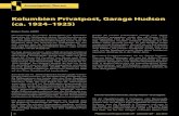 Kolumbien Privatpost, Garage Hudson (ca. 1924–1925) · 2016. 2. 6. · 46 Sammelgebiet Europa Philatelie und Postgeschichte 341 · philatelie 420 · Juni 2012 Sammelgebiet Übersee