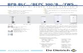 Documento tecnico-commerciale BPB-BLC…/BEPC 300/B…/FWS… · 2013. 8. 24. · B 650/800/1000: bollitori a.c.s. da 650 a 1000 litri con scambiatore a forma di serpentino vetrificato