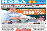 JoRgE MiRanda em Mesquita - Jornal hora H · 2020. 11. 7. · JoRgE MiRanda em Mesquita Pesquisa de intenção de voto encomendada pela Editora Jornal Hora H ltda ao iBPS (instituto
