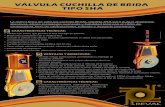 VÁLVULA CUCHILLA DE BRIDA TIPO SHAsumin-aqp.com.pe/Catalogos/valvulas/REVAL (Válvula Cuchilla de Br… · VÁLVULA CUCHILLA DE BRIDA TIPO SHA • Válvula con bridas que permite