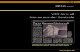 VZG Aktuell Neues aus der Zentrale - GBV...VZG Aktuell 2018 Ausgabe 1 VZ G 2 Inhaltsverzeichnis 2Editorial 3Allgemeines Aktuelle Informationen der VZG 4 Personalien 25 Jahre Katalogisierung