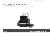 SL1 and SLV pumps - Официальный партнер Grundfos · 2019. 4. 12. · SL1 and SLV pumps 1.1 - 11 kW, 50 Hz Паспорт, Руководство по монтажу