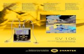 SV 106 || SVANTEK. Техописание трёхканального ... · 2016. 10. 2. · Профессиональные приборы . для измерения шума
