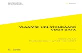 Vlaamse URI-standaard voor data · 2020. 11. 3. · Informatie Vlaanderen /// 6 /// 17 29.03.17 /// Vlaamse URI-standaard voor data 2 SCOPE De in dit document opgegeven vormregels