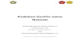 Kodokan Goshin-Jutsu Notizen · Kodokan Goshin-Jutsu Notizen Württembergischer Judoverband e.V. in Kooperation mit: Jiu-Jitsu traditionell e.V. und Württembergisches Dan-Kollegium