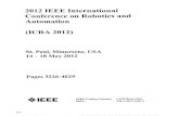 2012 IEEE International ; 5 · 2012IEEEInternational Conference onRoboticsand Automation (ICRA2012) St. Paul,Minnesota,USA 14-18May2012 Pages3226-4029 IEEE IEEECatalogNumber: CFP12RAA-PRT