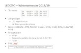 LEO ZPO Wintersemester 2018/19 - uni-leipzig.de · LEO ZPO –Wintersemester 2018/19 • Termine • Zielgruppe –LEO Repetitorium –zur Examensvorbereitung • Gesetzestexte: ZPO,