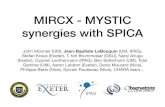 MYSTIC SPICA Nice - Sciencesconf.org · Core sciences • Sensitive imaging for the inner AU of ~20 Young Stellar Objects • Accuracy for exoplanets detection (direct and astrometry)